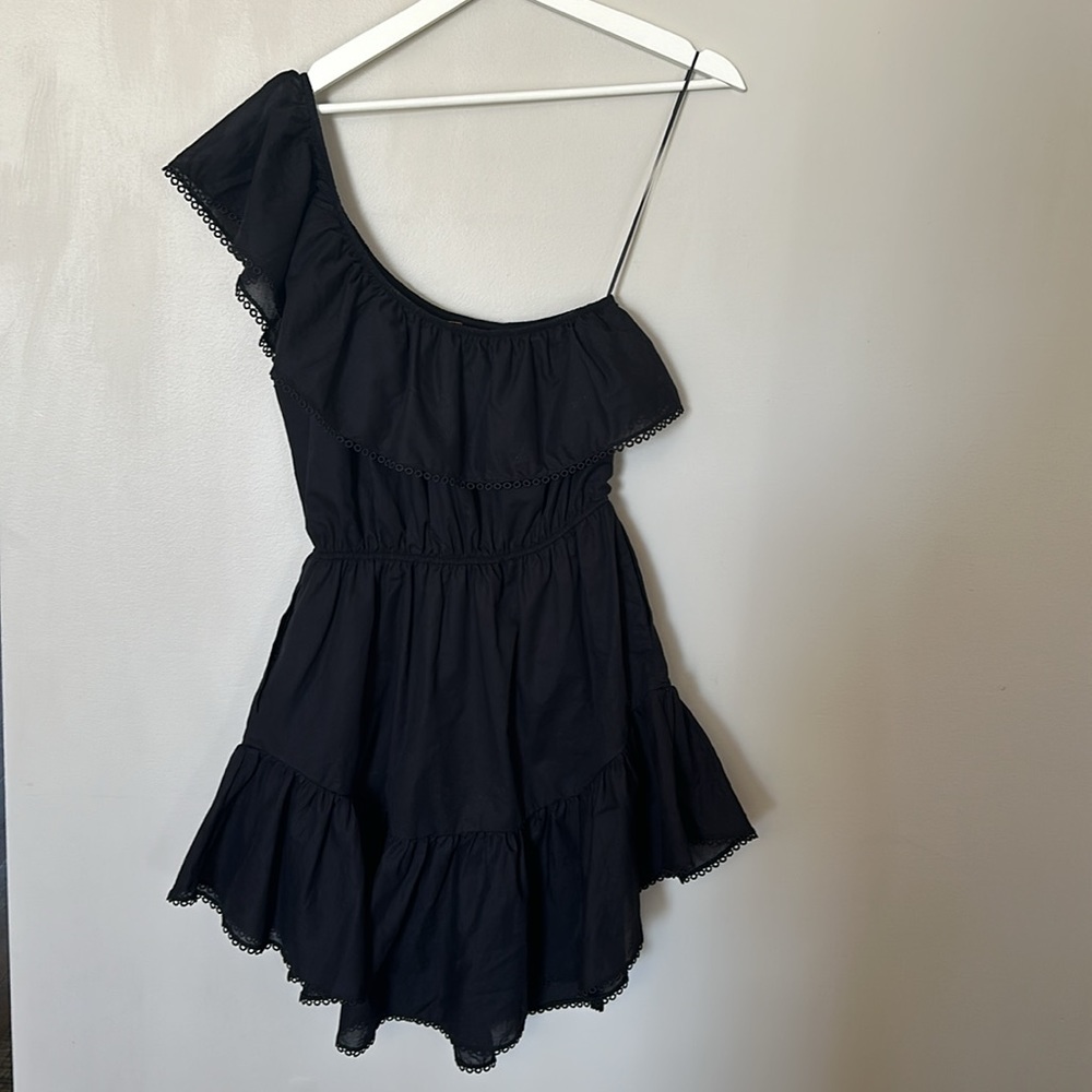 NWOT Free People One Shoulder Dress - Picture 6 of 9
